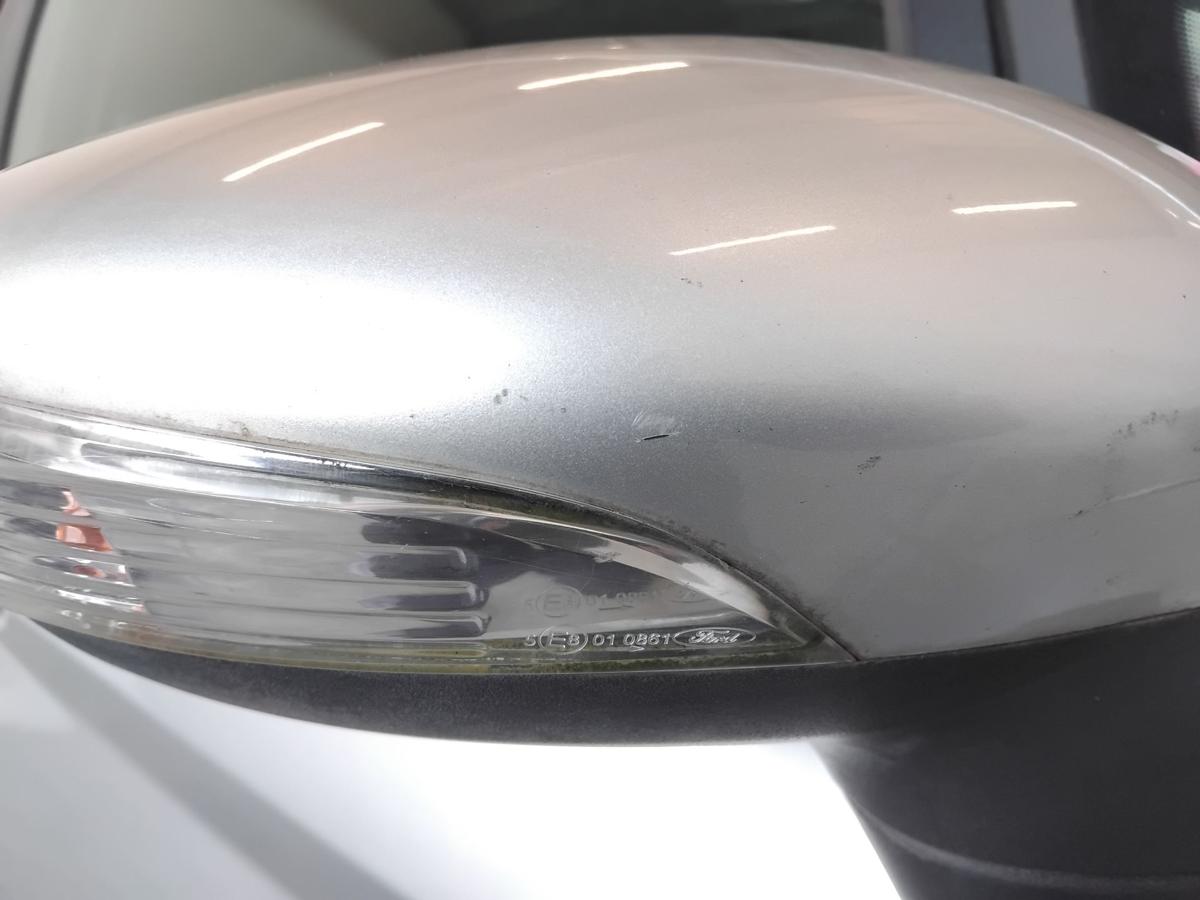 Ford Fiesta JA8 original Au&szlig;enspiegel rechts elektrisch&beheizt Polarsilber BJ09