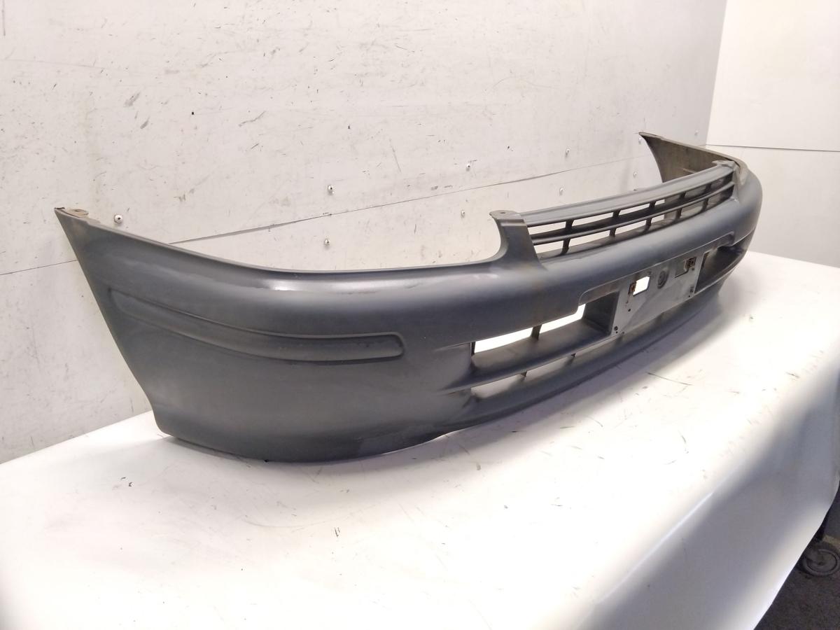 Toyota Starlet P original Stossf&auml;nger Sto&szlig;stange vorn grau unlackiert BJ1998