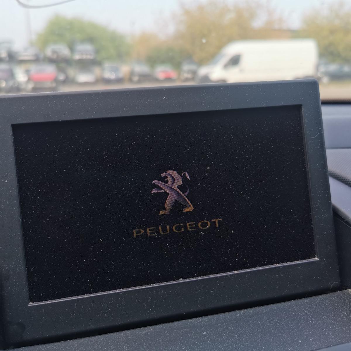 Peugeot 308 SW 4H Monitor Display Bildschirm Navigation Radio Infodisplay