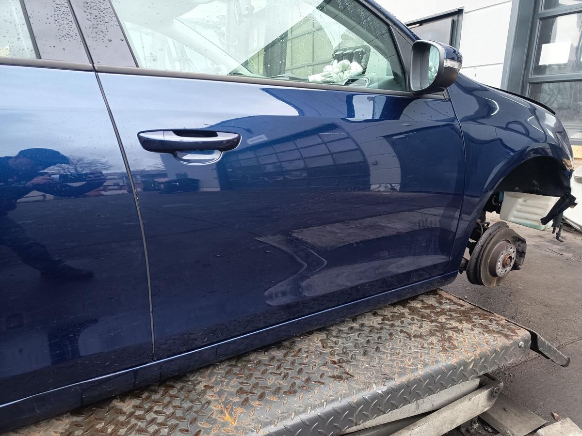 VW Golf VI 6 Limo orig Tür vorn rechts 5türer Beifahrertür LD5Q Blau Bj 2009 VW Golf VI 6 Limo orig Tür vorn rechts 5türer Beifahrertür LD5Q Blau Bj 2009