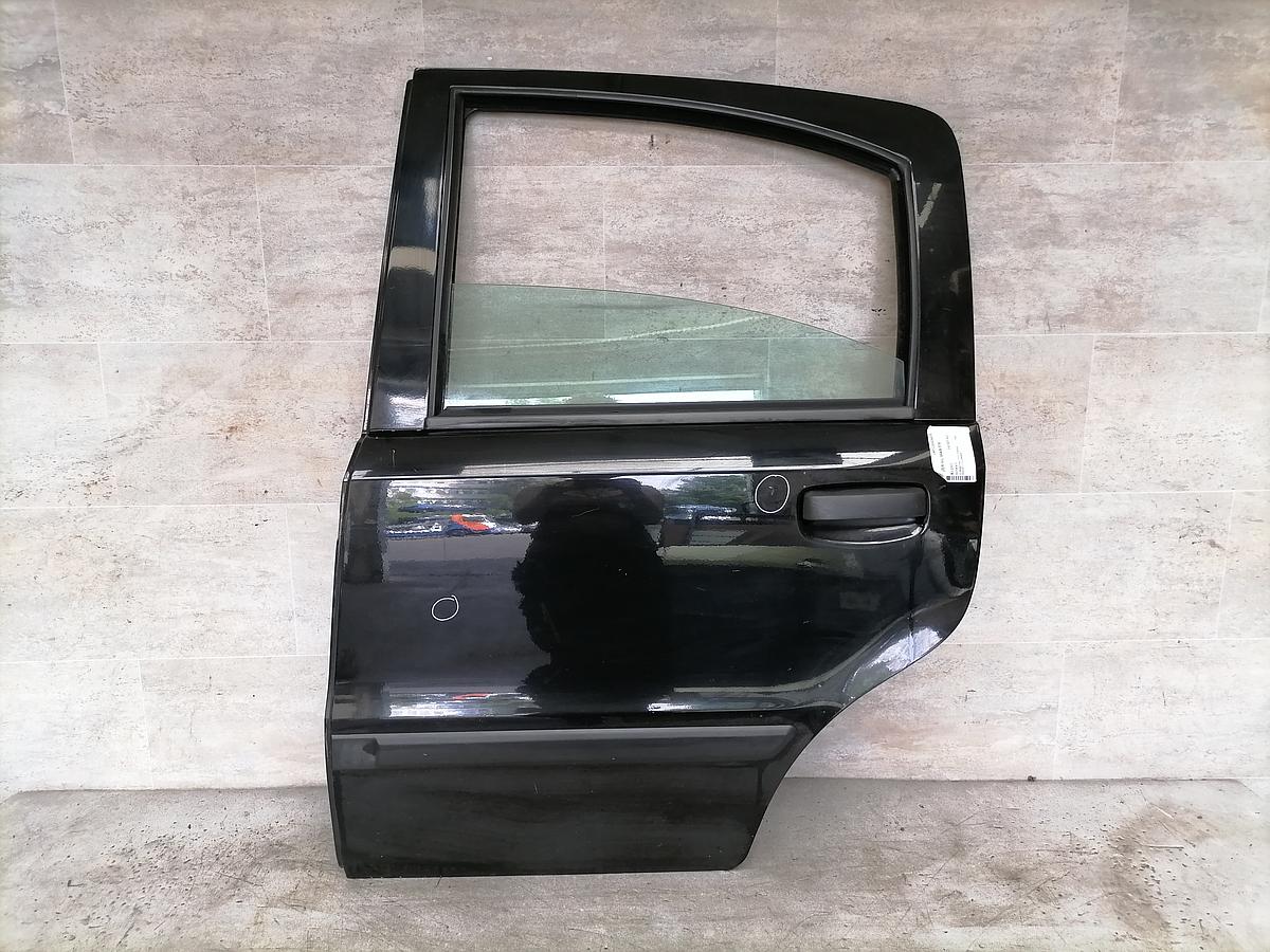 Fiat Panda 169 BJ07 Tür hinten links Schwarz