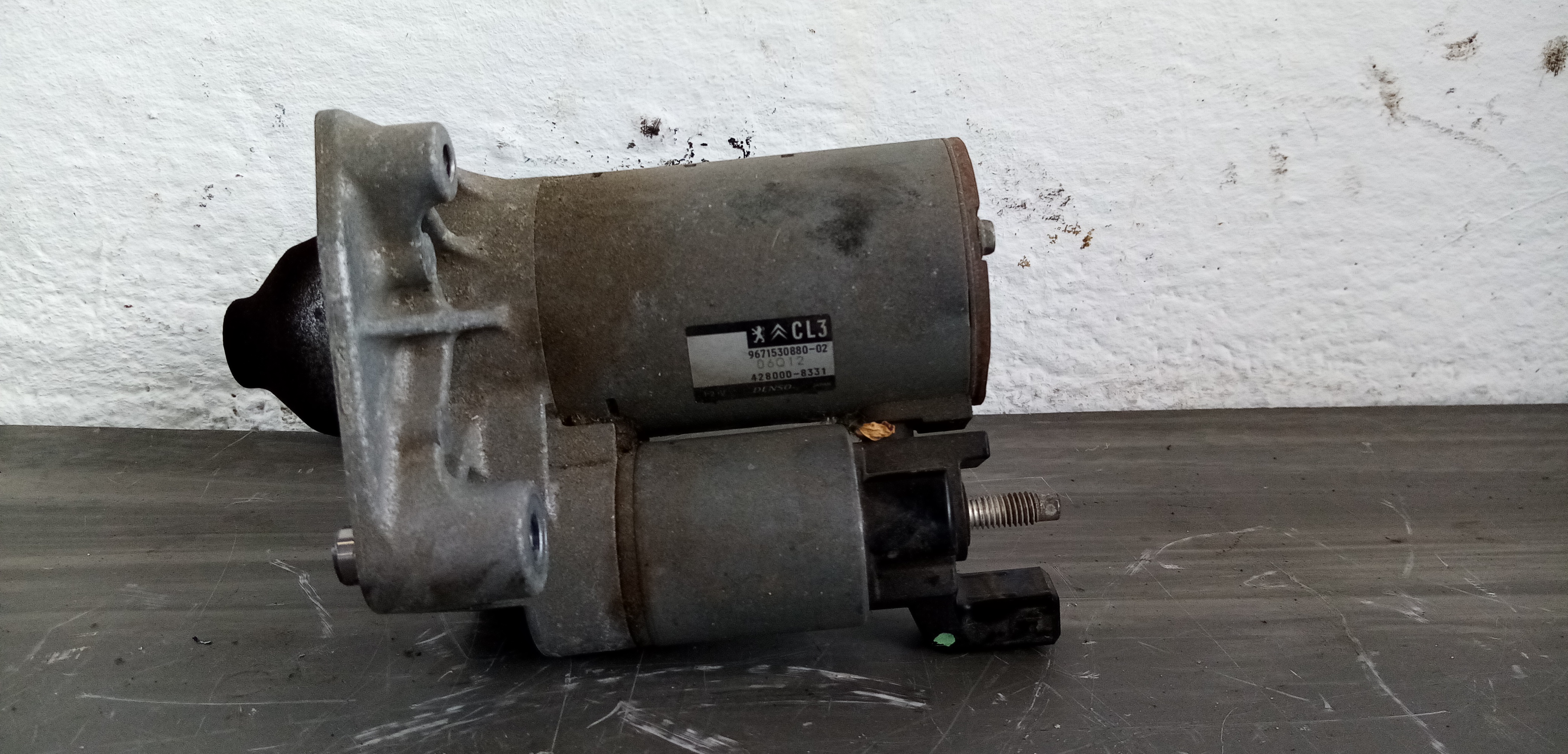 Citroen C3 Anlasser Starter 5 Gang Denso 4280008331 9671530880 Bj 13