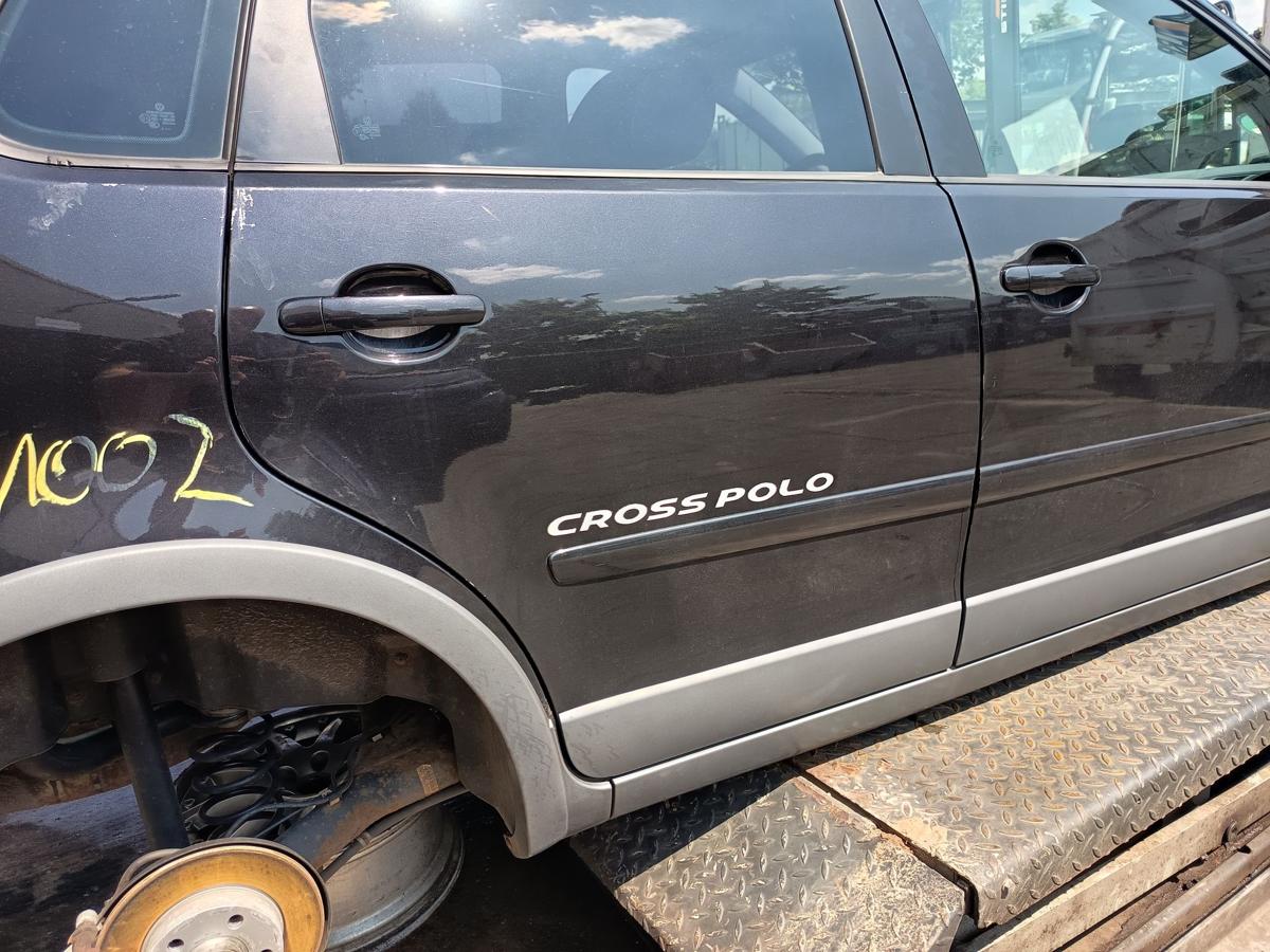 VW Polo Cross 9N3 orig Tür hinten rechts Beifahrerseite LC9Z Black Bj 2007