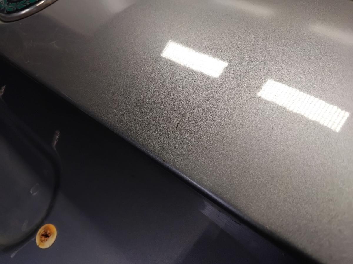 Skoda Fabia 2 5J Facelift Heckklappe mit Scheibe Flie&szlig;heck BJ2013 LF8L Platingrau