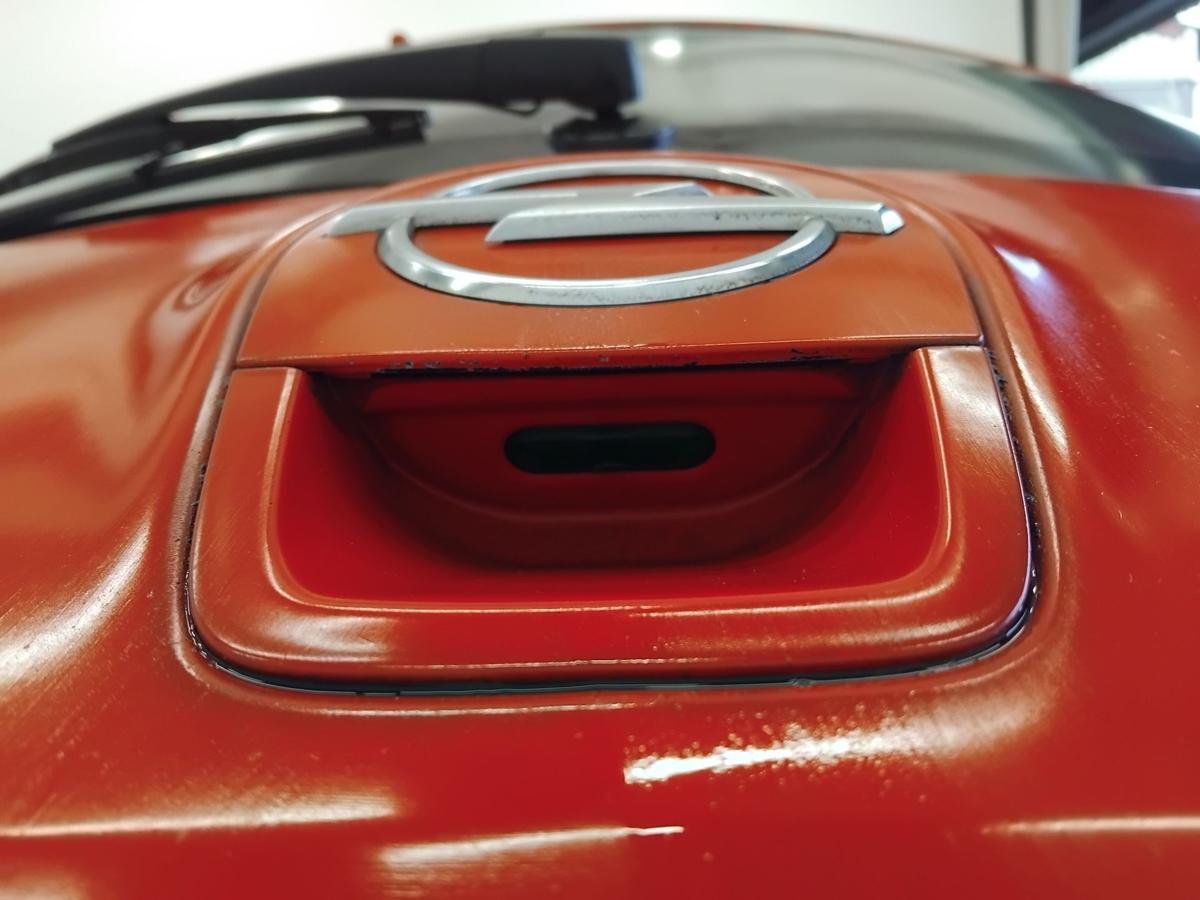 Opel Agila B original Heckklappe 4VA blaze red glutrot mit Heckscheibe BJ2009