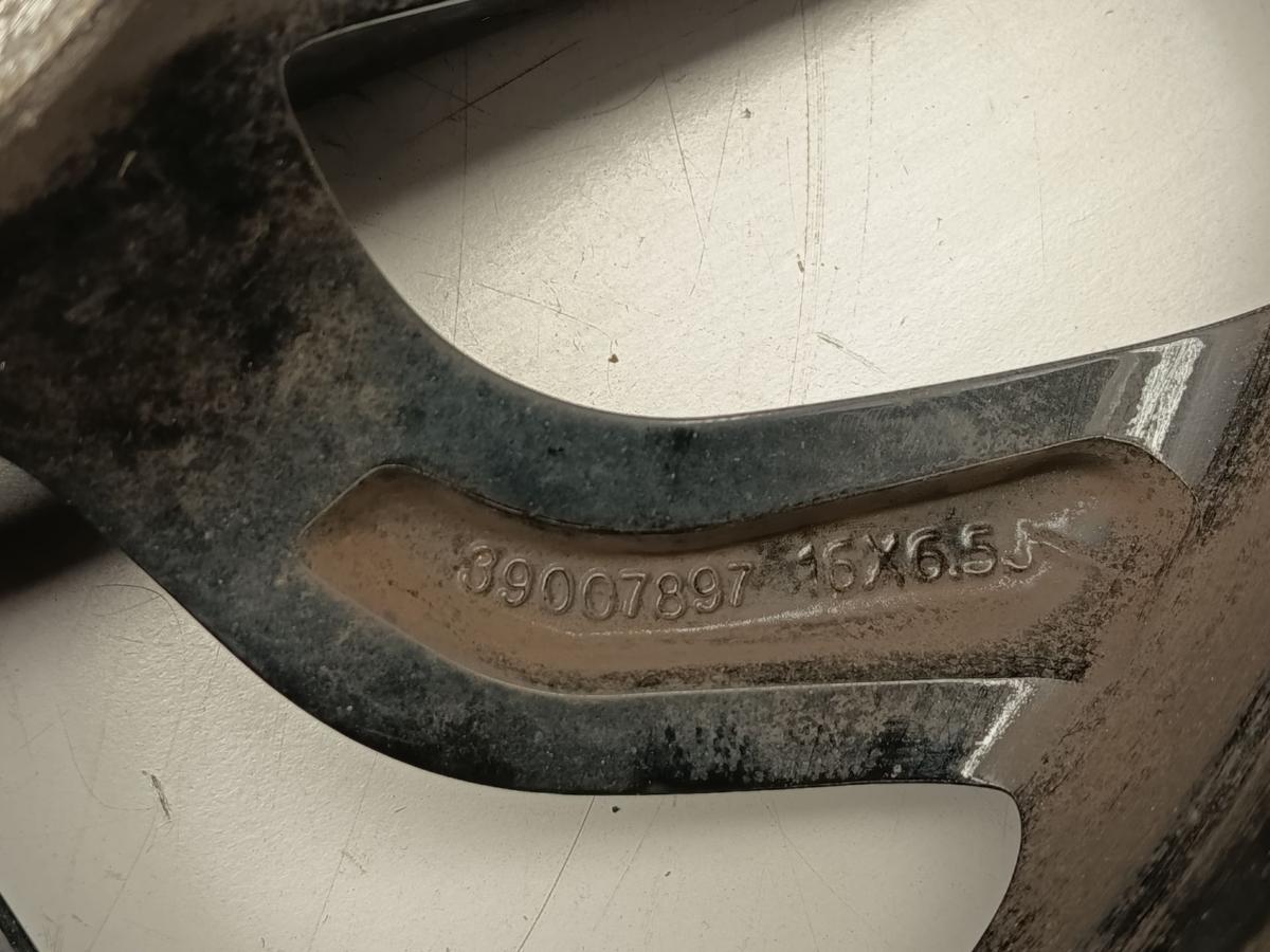 Opel Crossland X original Alufelge 6,5x16 ET 20 Baujahr 2018