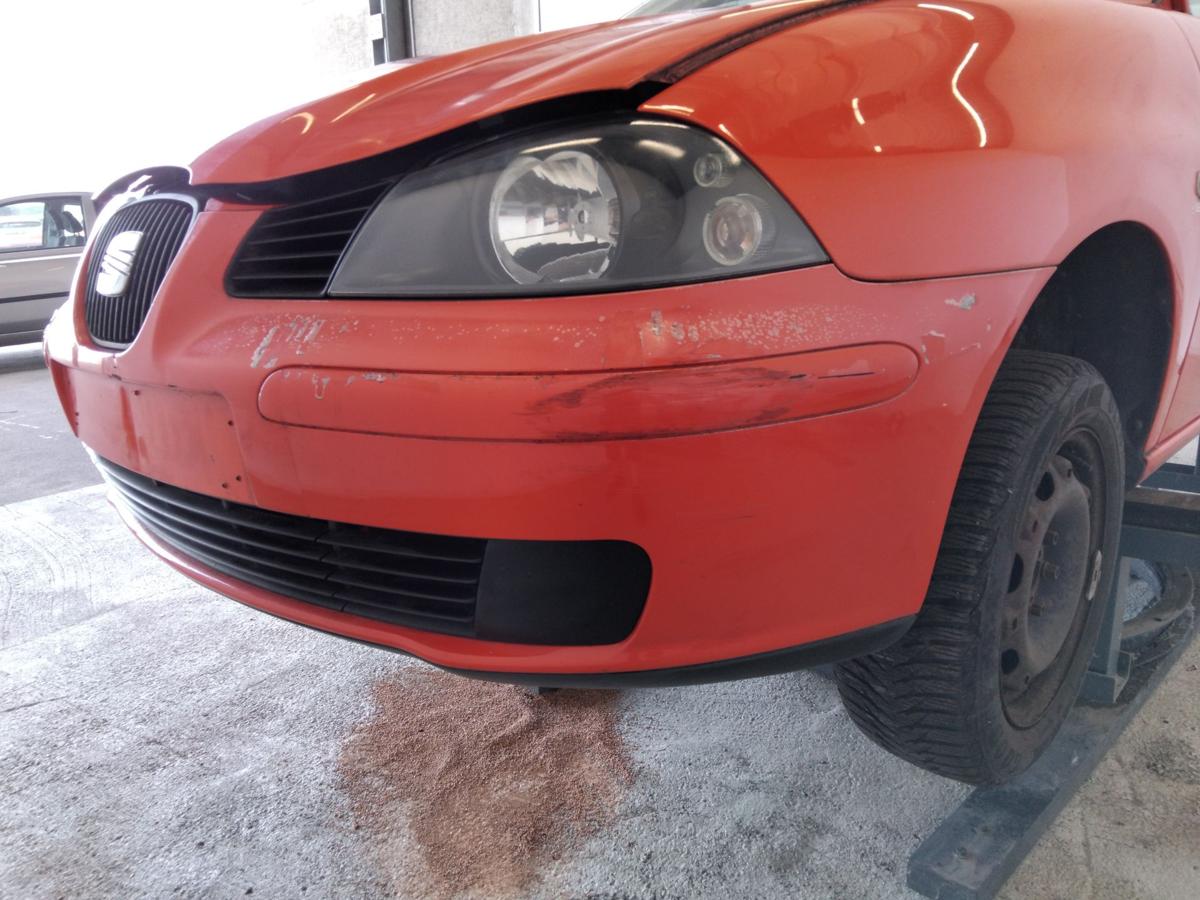 Seat Ibiza III 6L original Stoßstange Stossfänger vorn flashrot LP3G BJ2002
