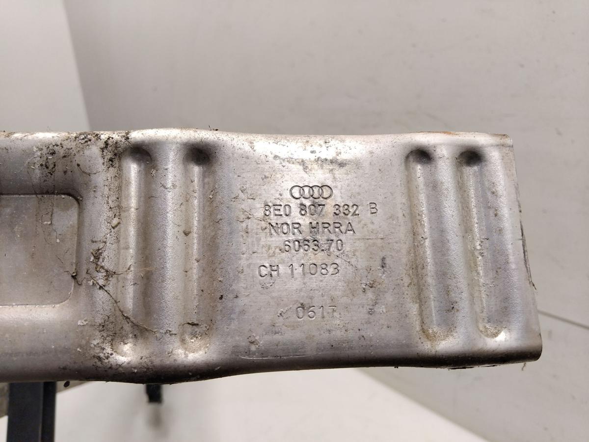Audi A4 8E B7 Avant original Alutr&auml;ger Verst&auml;rkung Sto&szlig;f&auml;nger hinten Bj.2006