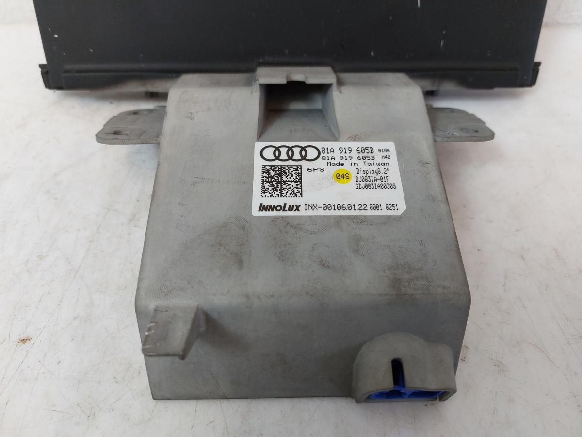 Audi Q2 Typ AG Display Monitor Anzeige MMI Infotainmentsystem 8.2 Zoll Innolux