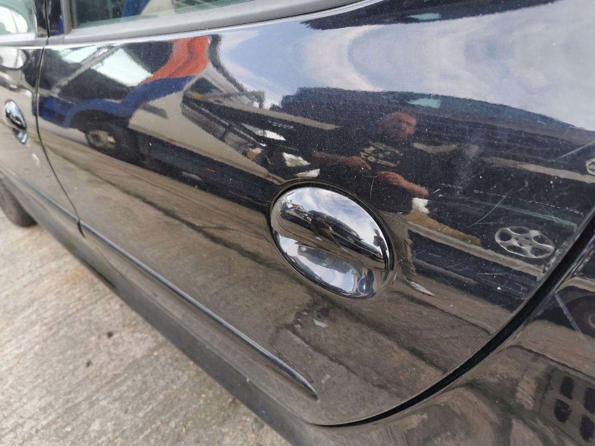 Peugeot 206+ 2M Autotür Tür Fondtür Rohbautürhinten links KTV Perla Nera