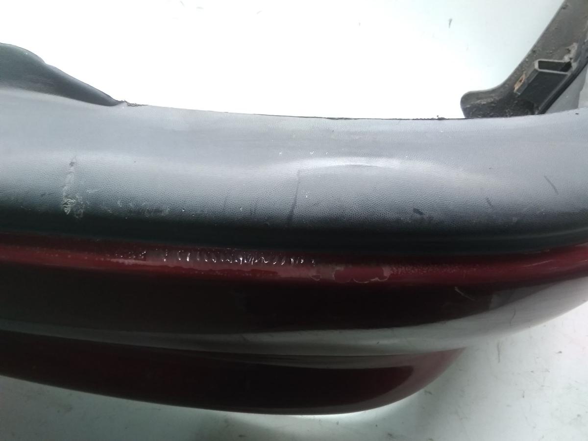 Opel Astra F Cabriolet original Sto&szlig;stange Stossf&auml;nger hinten 569-Florentinarot Bj.1994