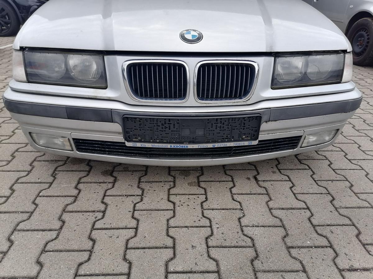 BMW E36 Compact Stoßstange Stoßfänger vorn 354-Titansilber BJ94-00