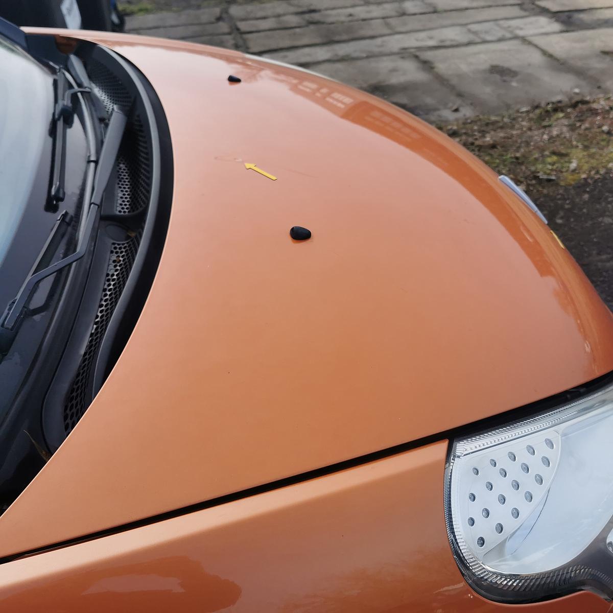 Citroen C3 Pluriel H Bj.03 Motorhaube Haube Klappe Deckel vorn KHU-Orange Aerien