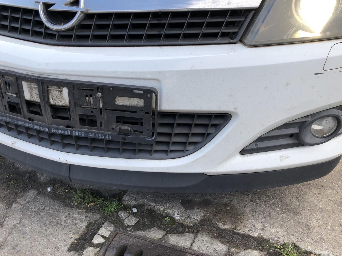 Opel Astra H GTC Sto&szlig;f&auml;nger vorn Frontsch&uuml;rze Nebel SRA ab 2007 10U weiss