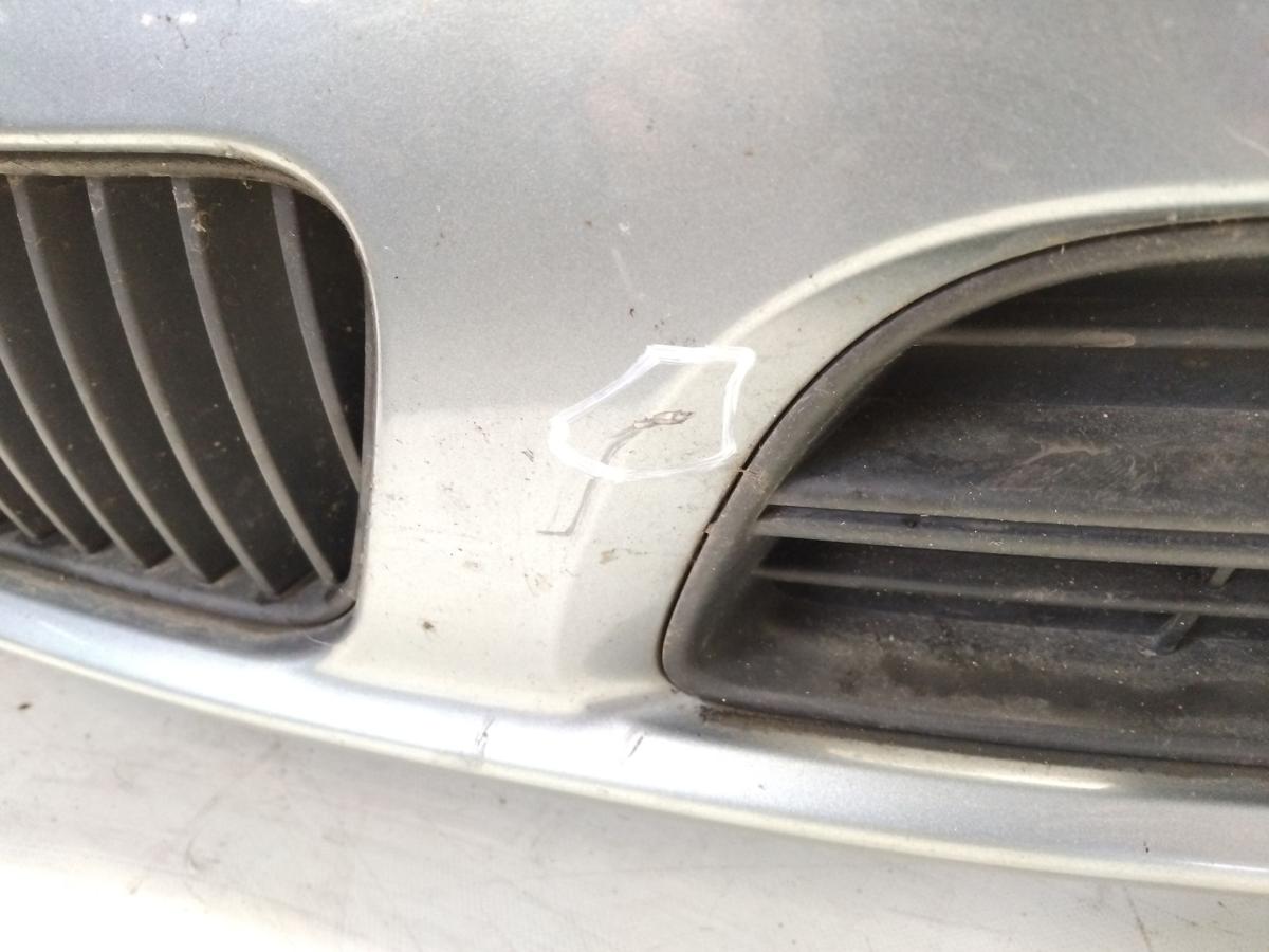 Skoda Fabia 1 6Y Facelift original Sto&szlig;stange Sto&szlig;f&auml;nger vorn BJ2005 LF7U Stonegreymetallic