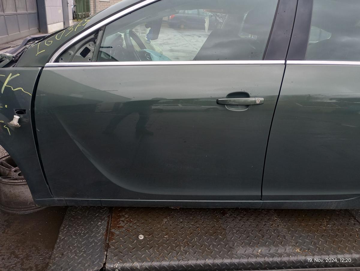 Opel Insignia A Limousine orig Tür vorn links Fahrerseite Z30K Grün Bj 2009