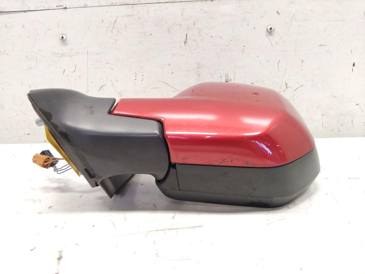 Citroen Berlingo 2 orig Au&szlig;enspiegel links elektrisch 3+2pol BJ2010 EKQ luziferrot
