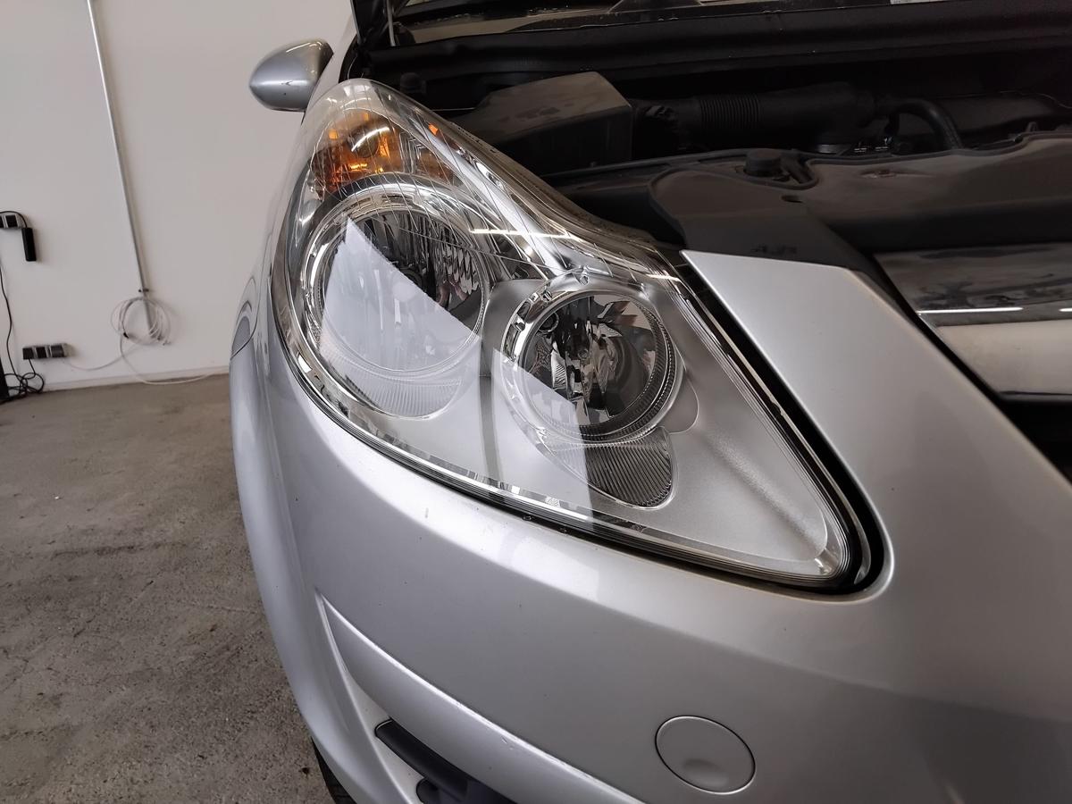Opel Corsa D original Scheinwerfer rechts chrom Halogen mit LWR BJ2006