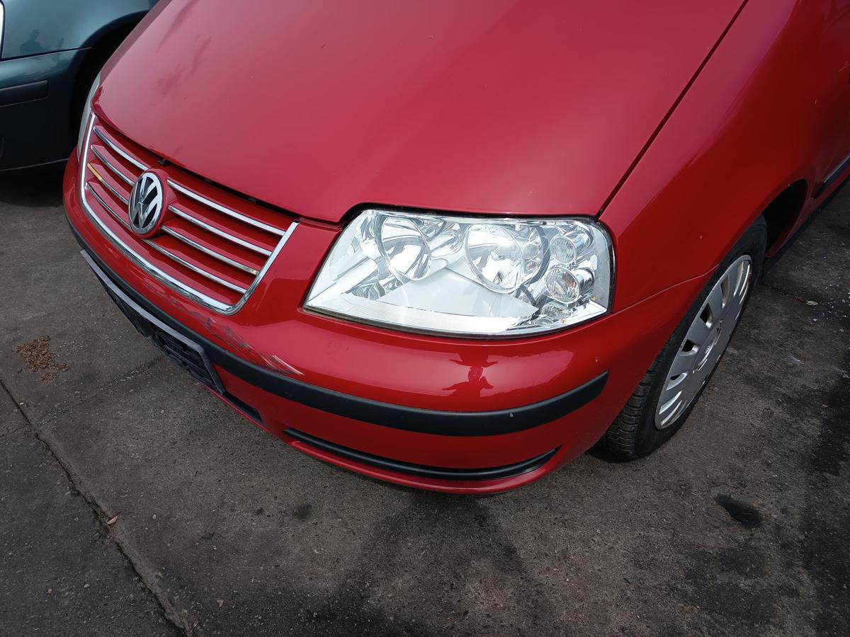 VW Sharan 7M original Sto&szlig;stange F&auml;nger vorn Front K3A Paprikarot Bj 2005