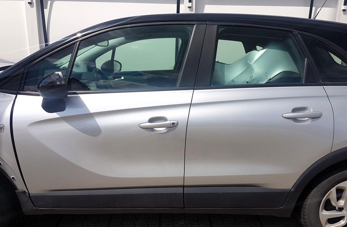 Opel Crossland X T&uuml;rscheibe hinten links in gr&uuml;ncolor Bj2018