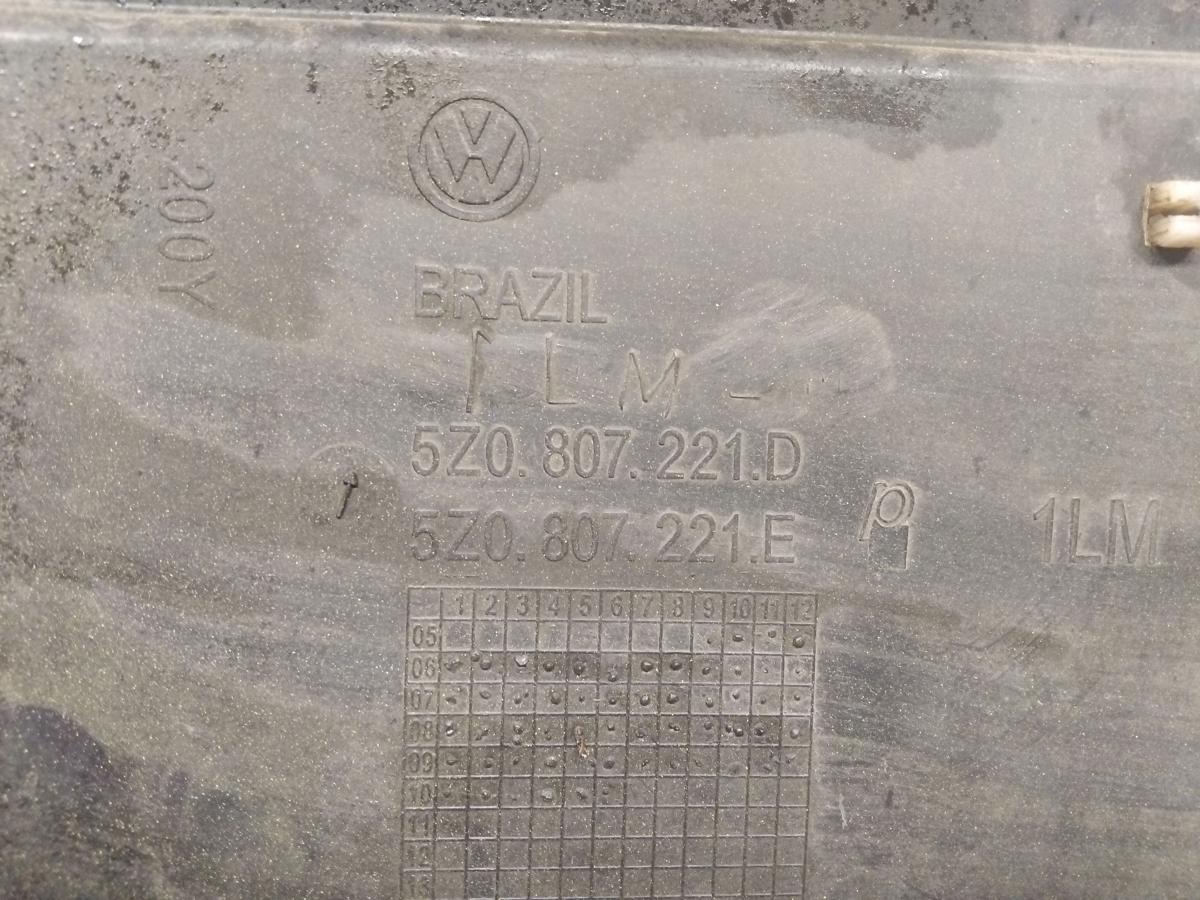 VW Fox 5Z original Sto&szlig;f&auml;nger Sto&szlig;stange vorn imolagelb LY1C Bj.2010