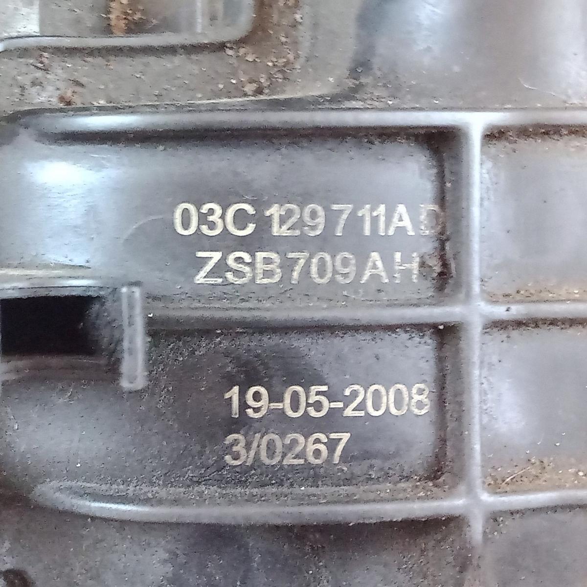 VW Golf 5 Ansaugkr&uuml;mmer mit Ladeluftk&uuml;hler 03C129711AD 03C145749B BJ2008