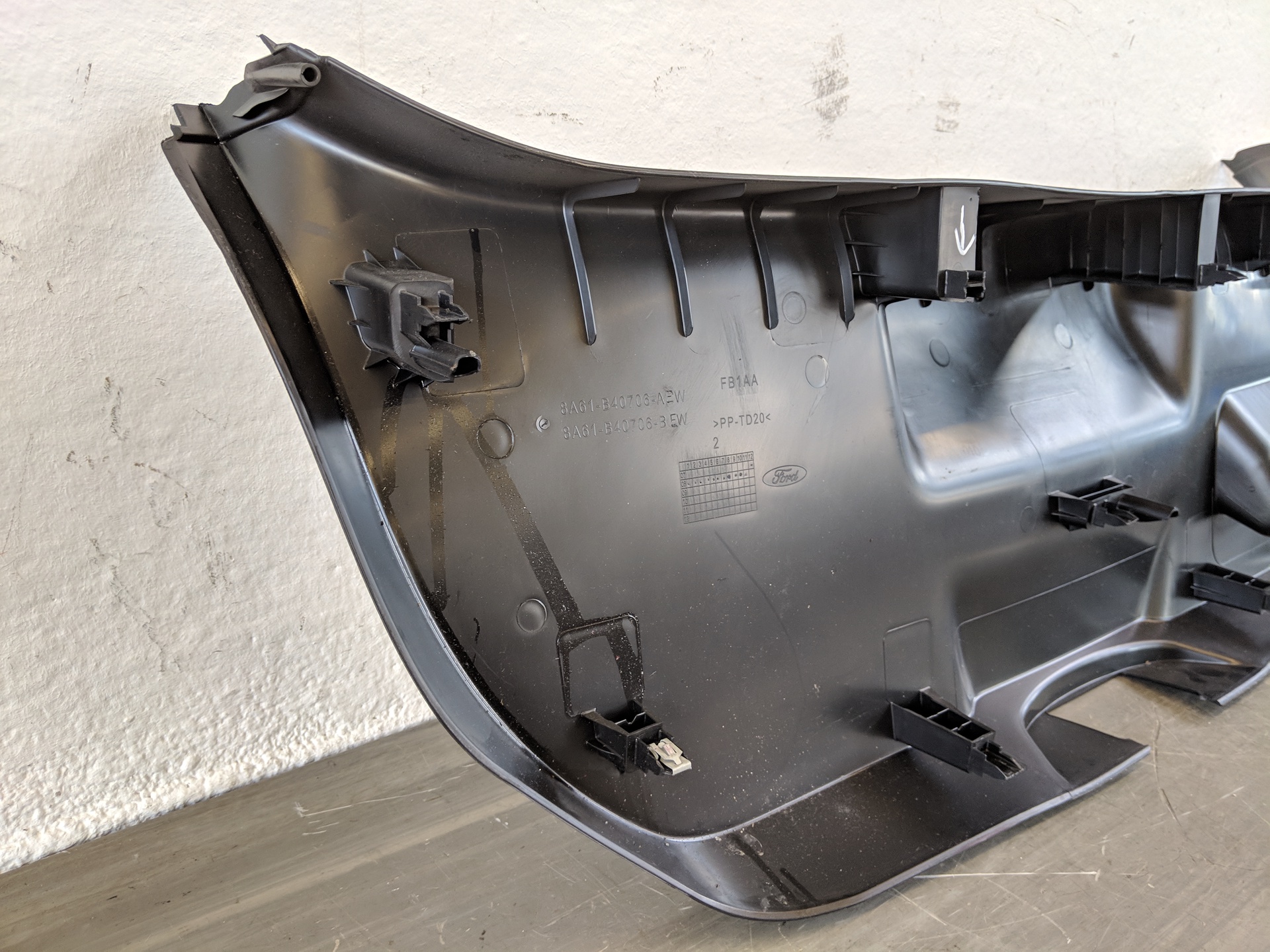 Ford Fiesta JA8 Bj.08 Verkleidung Heckklappe innen 5-trg 8A61B40706AEW