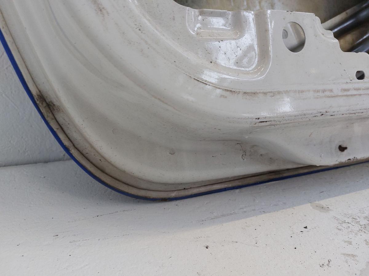 Seat Ibiza 6J Fahrert&uuml;r T&uuml;r Autot&uuml;r Rohbaut&uuml;r vorn links blau 3trg TEXT BILDER