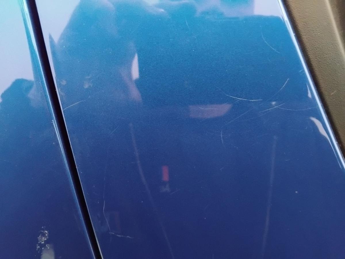 Chevrolet Spark M300 Tür hinten rechts blau BJ2012