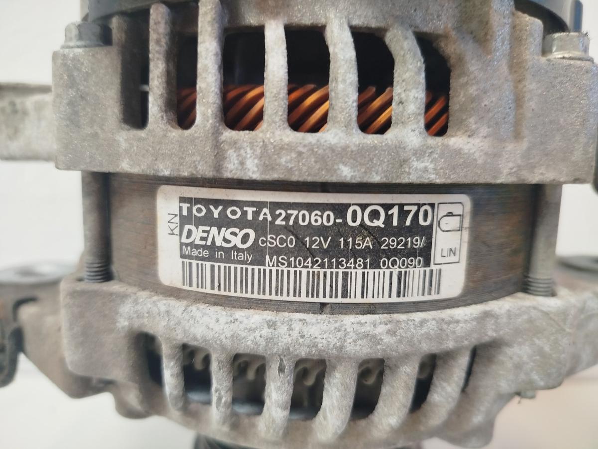 Citroen C1 Typ PS Lichtmaschine Generator 115A Denso 1.0 53kw CFB