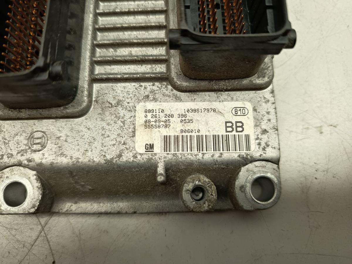 Opel Astra H original Steuerger&auml;t Motor zur&uuml;ckgesetzt 1.4l 66kW Benzin Bj 2008