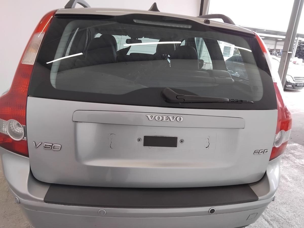 Volvo V50 II Kombi Heckklappe 477 Electric Silber mit Heckscheibe BJ2007