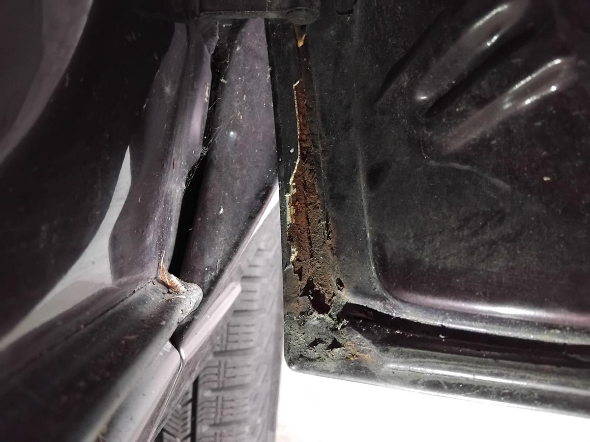 Opel Vectra A Tür vorn rechts Beifahrertür rotbraunmetallic 69L riojarot BJ1994