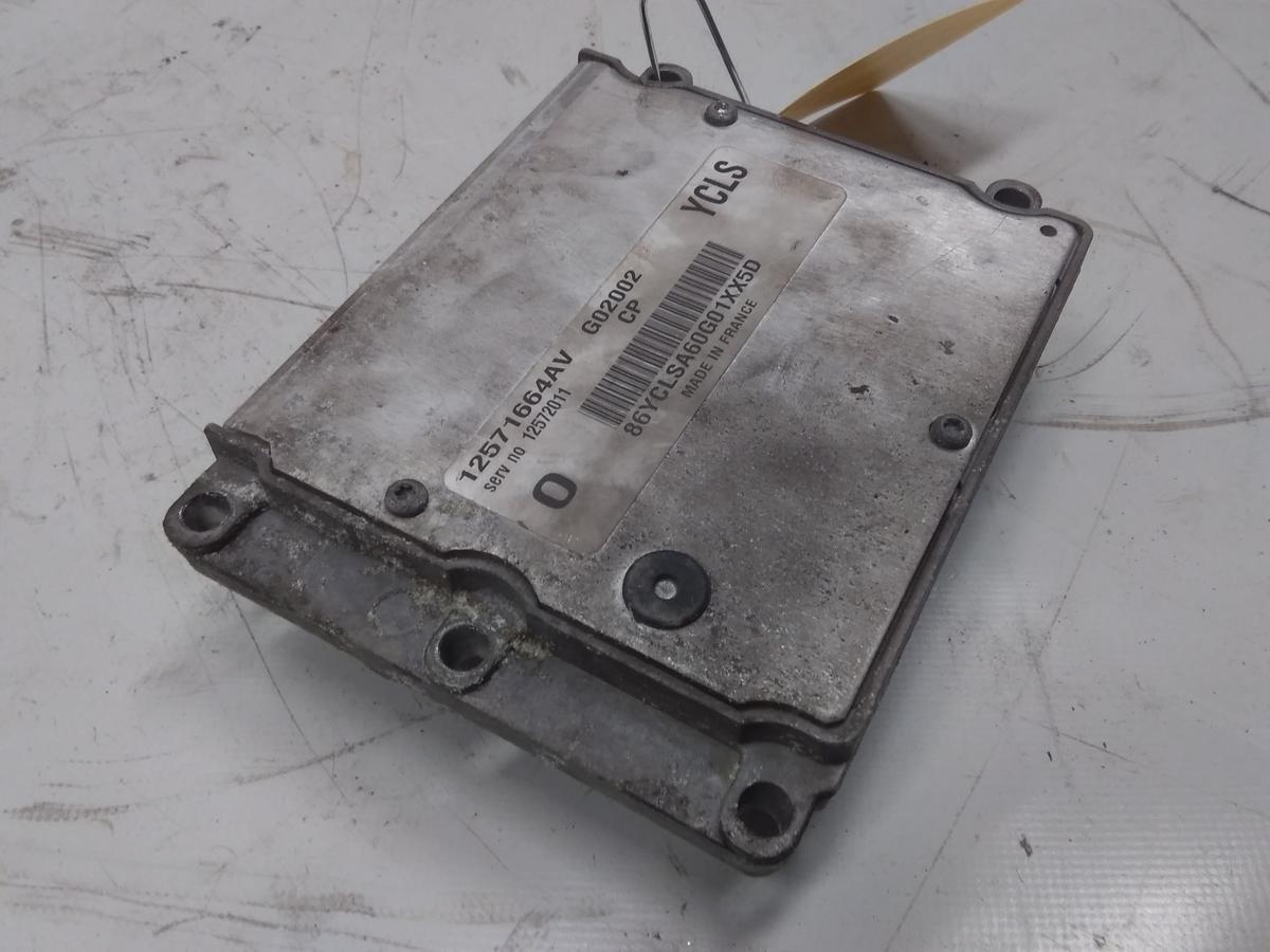 Opel Vectra C original Steuerger&auml;t Motor 12571664AV 2.2 108kw Z22SE BJ2002