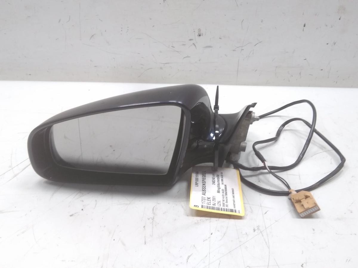 Audi A4 B6 8E original Außenspiegel links elektrisch & beheizt BJ2001 LZ5L Mingblaumetallic