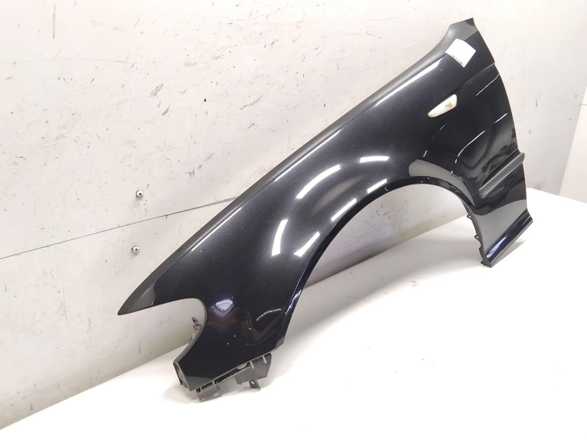 BMW 3er E46 Facelift original Kotfl&uuml;gel vorn links 475 Blacksapphire Bj.2002