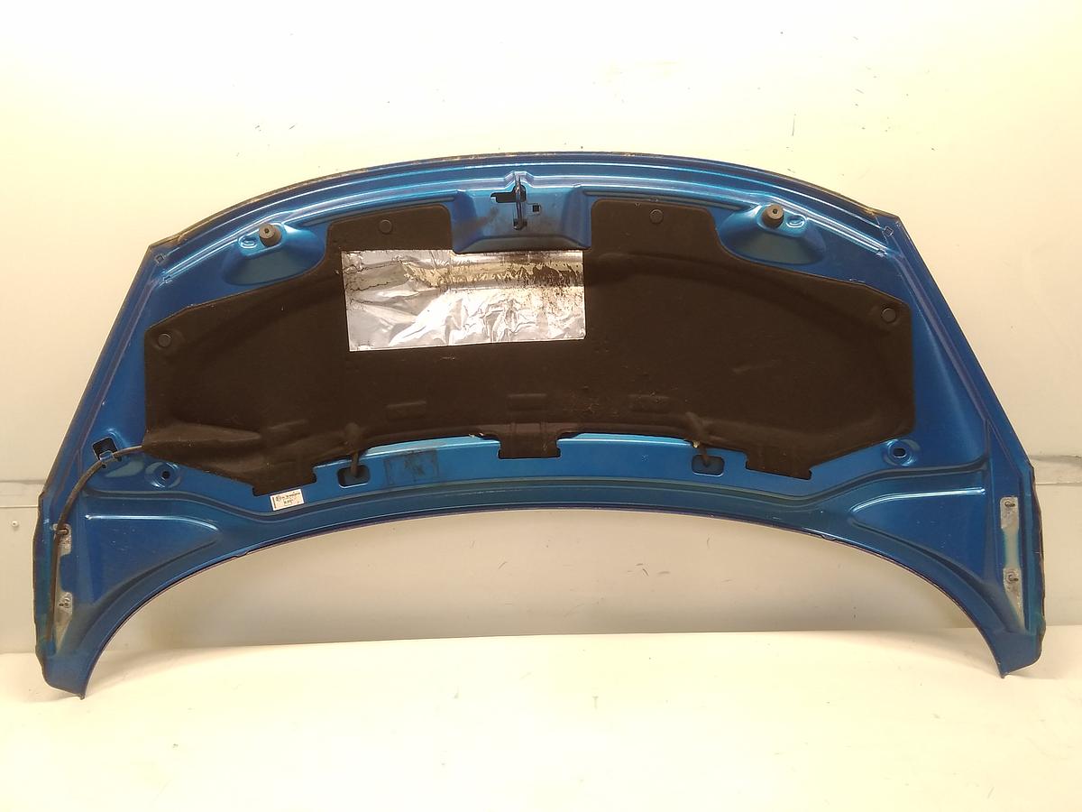 Peugeot 207 Bj.2006 original Motorhaube KMF Blau Recife