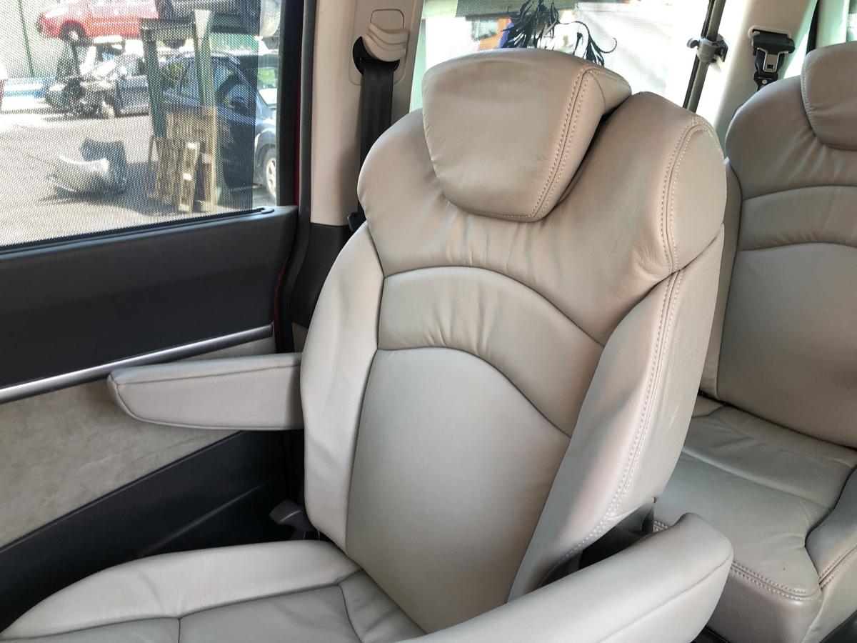 Peugeot 807 original Sitz hinten rechts Reihe 2 Fond Leder beige Bj 2004
