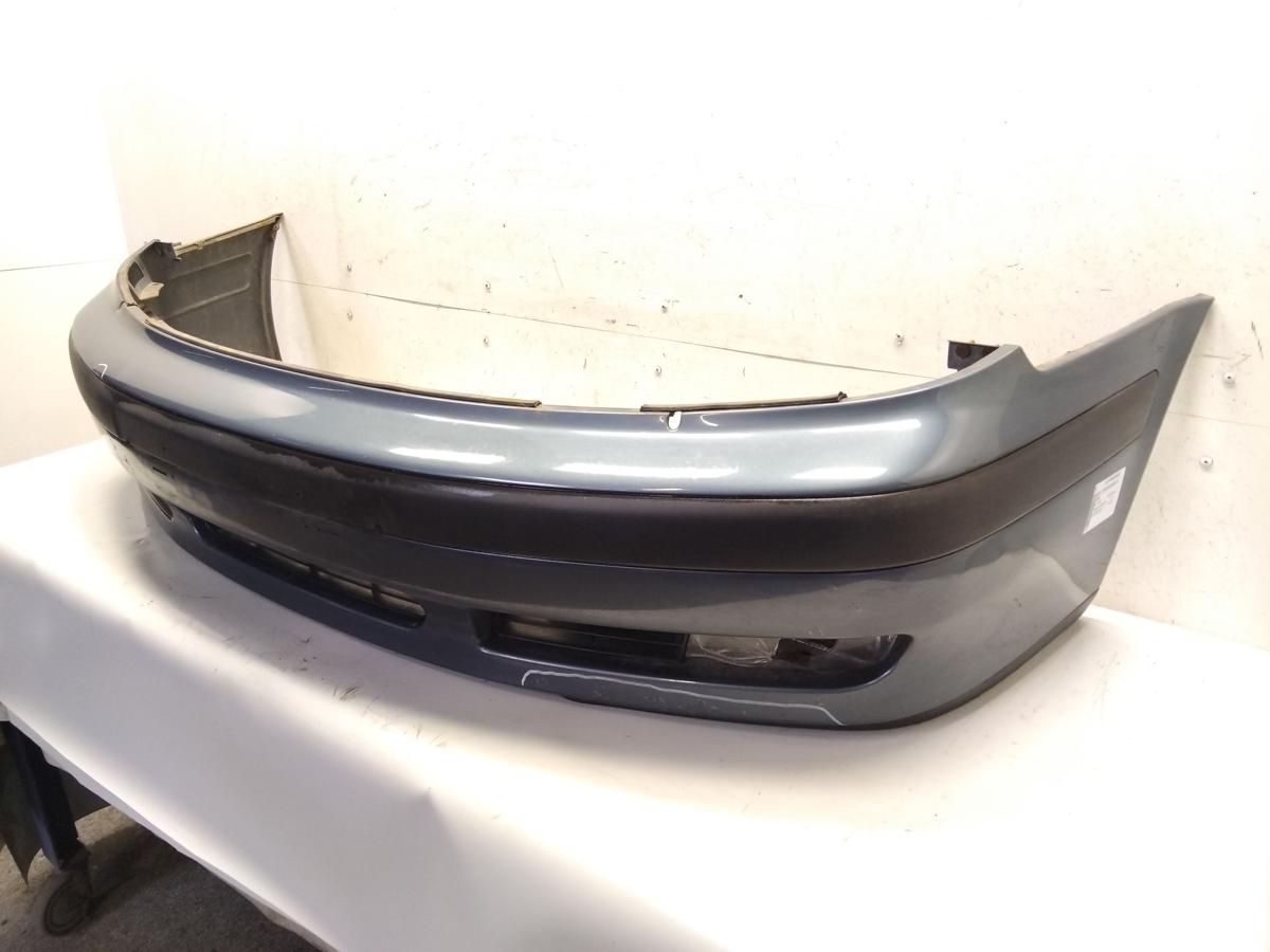 Saab 9-5 original Sto&szlig;f&auml;nger Sto&szlig;stange vorn SRA frostgraumetallic Bj.1999