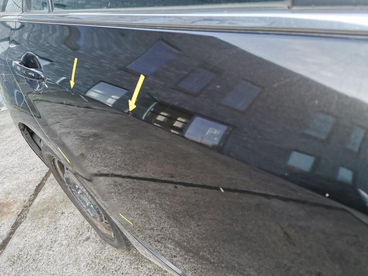Mazda 6 GH Kombi Tür Autotür Rohbautür hinten rechts 35N Sparkling Black BILDER