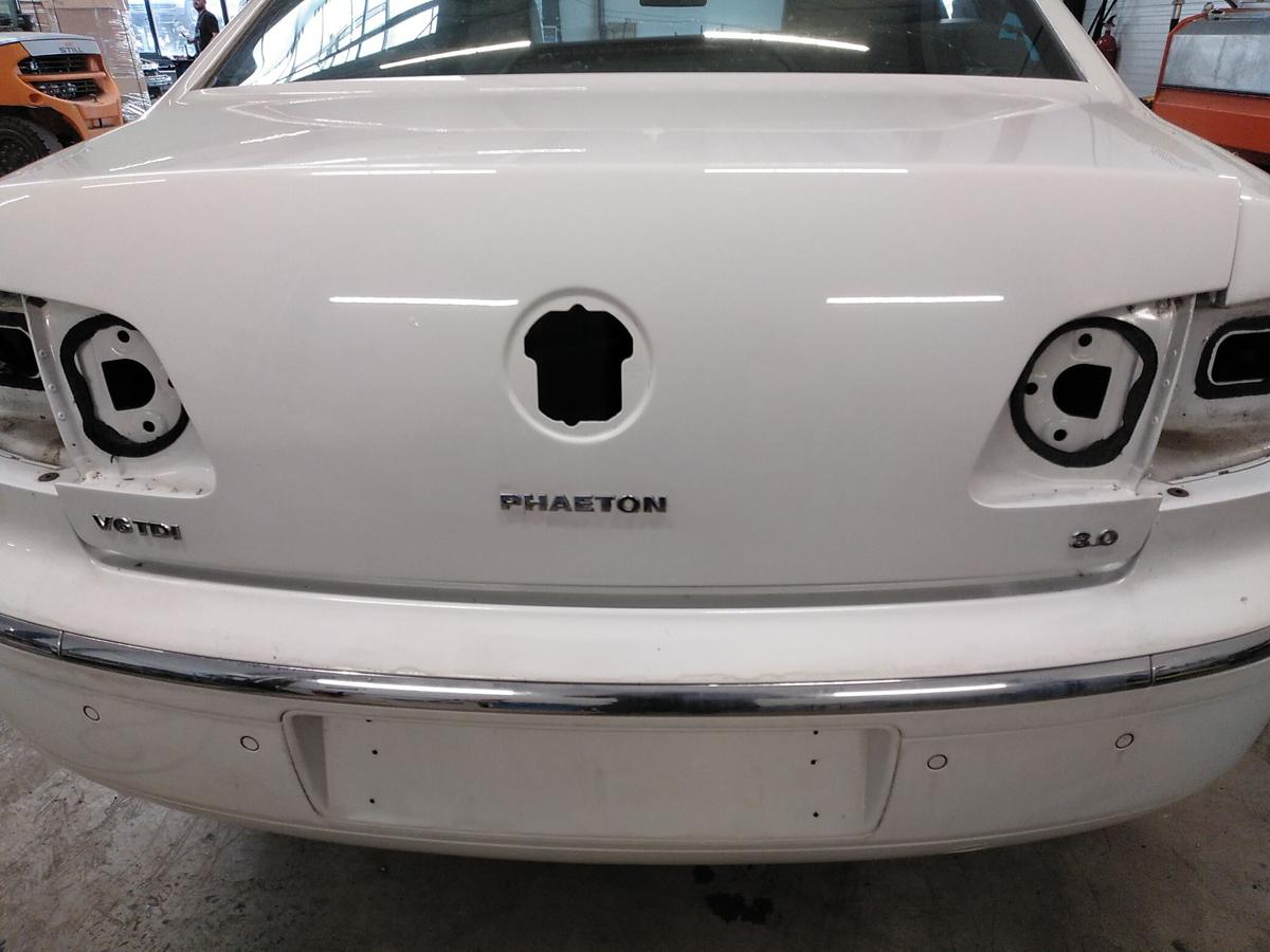 VW Phaeton GP4 original Heckklappe weiss Bj.2015