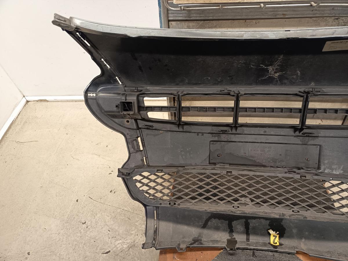 Smart Forfour 454 orig Sto&szlig;stange vorne Mittelteil EAC Bay Grey Metallic Bj 2005