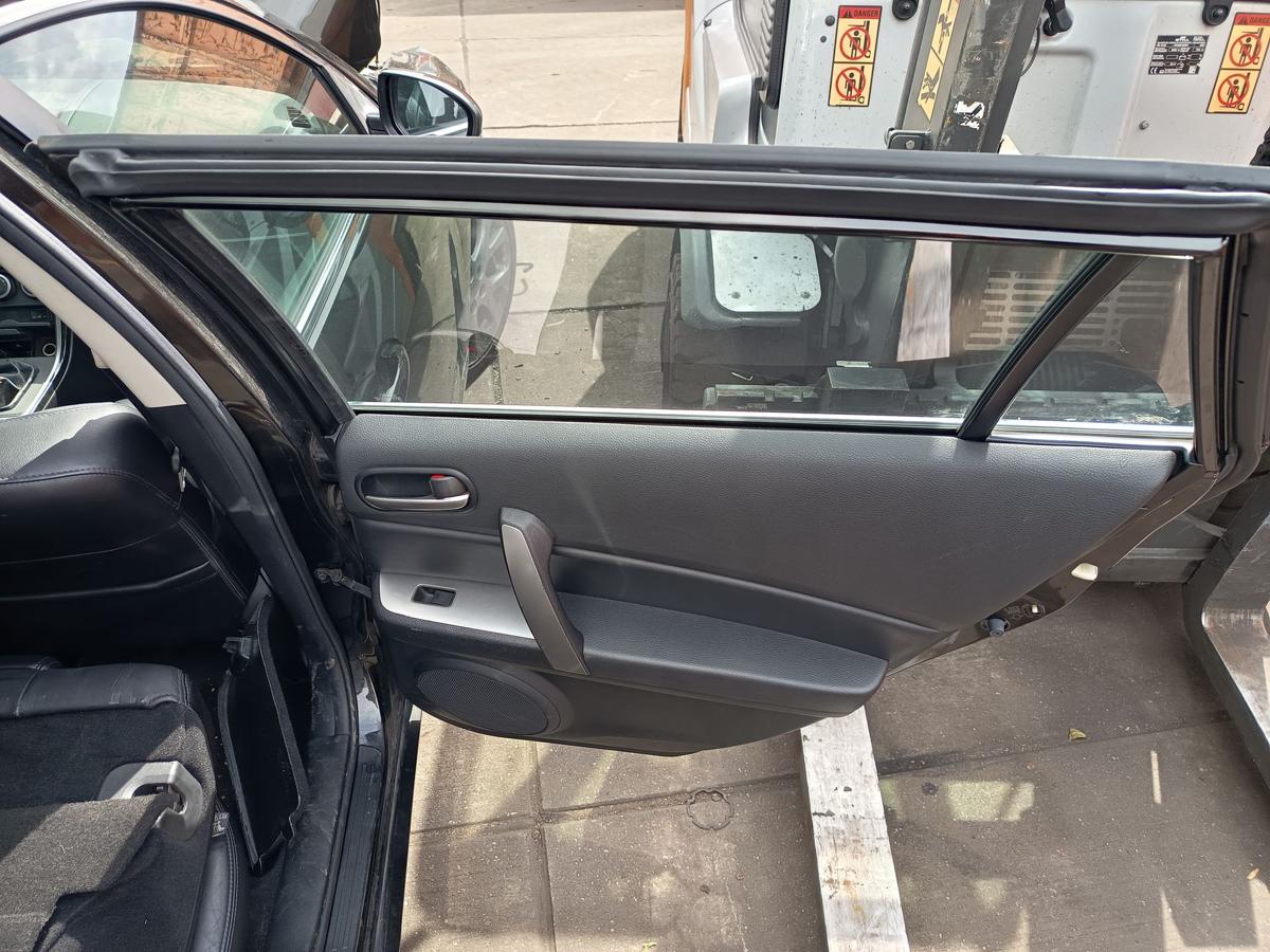Mazda 6 GH Kombi original T&uuml;r hinten rechts 35N Sparkling Black Baujahr 2008