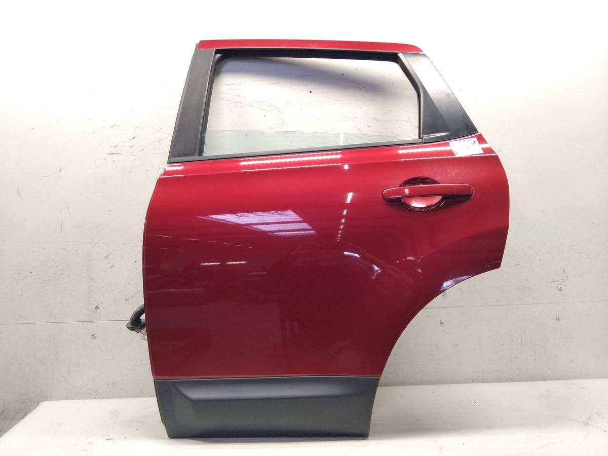 Nissan Qashqai J10 T&uuml;r hinten links weinrotmetallic NAJ Bj.2011