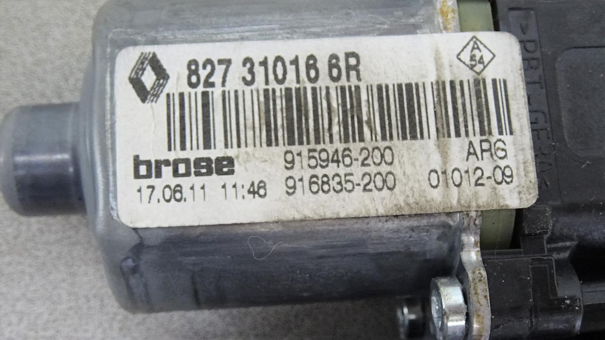 Renault Grand Scenic III Fensterhebermotor hinten links 827310166R 915946200