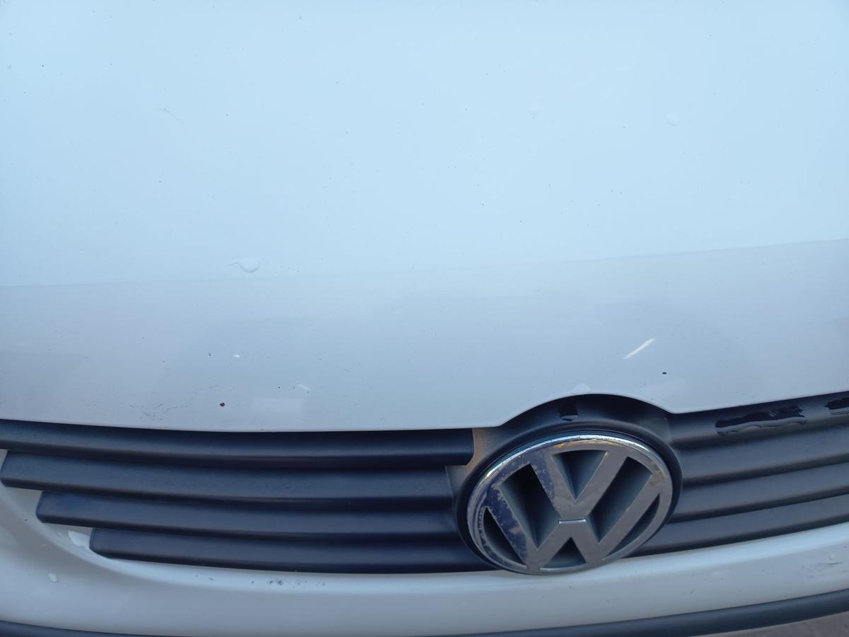 VW Polo 6N2 original Motorhaube Klappe Deckel vorn Front B9A Candywei&szlig; Bj 2000