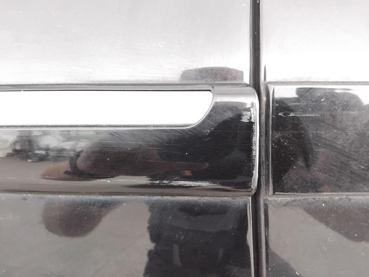 Lancia Musa Tür vorn links Fahrertür BJ2009 schwarzmetallic 601 nero masaccio