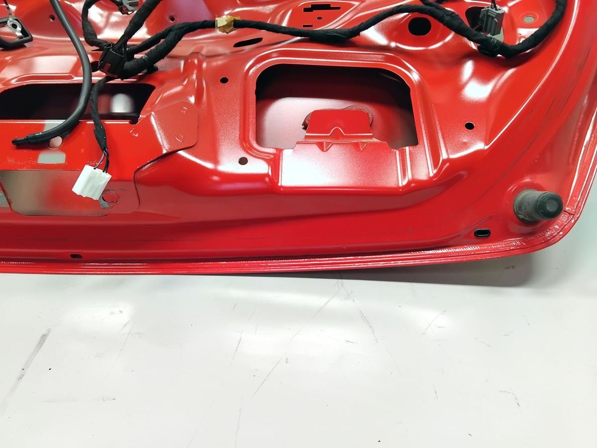 Ford Fiesta HJ HF Heckklappe racerot mit Heckscheibe dunkel Bj.2019
