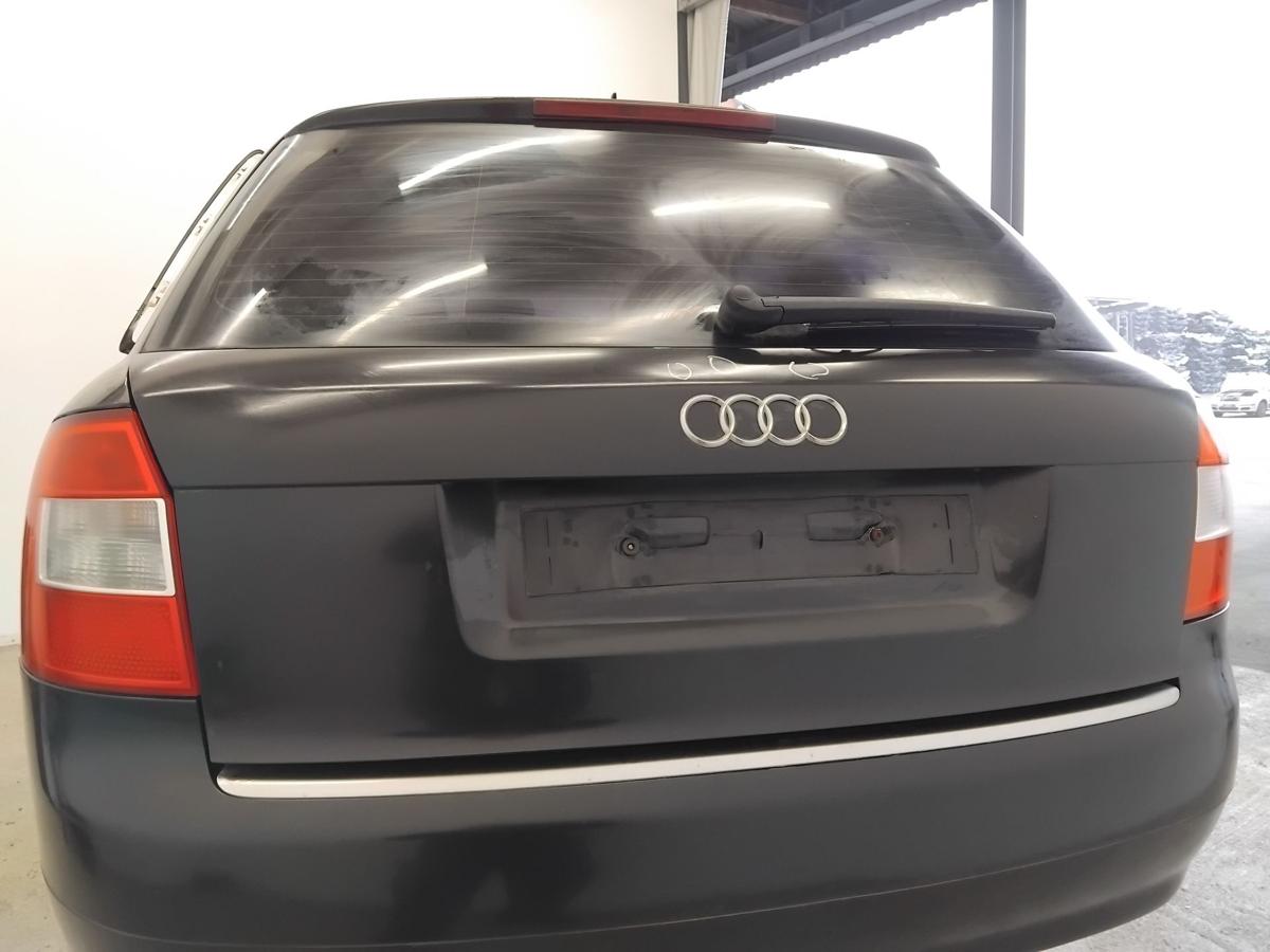 Audi A4 8E B6 Kombi Avant Heckklappe LZ9W ebonyschwarz mit Heckscheibe BJ2004