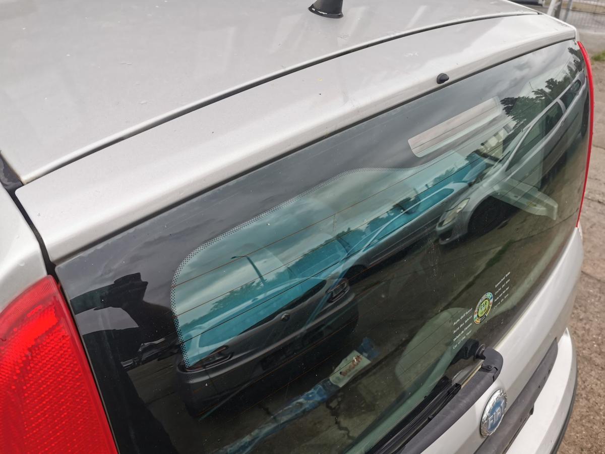 Fiat Panda 169 Heckklappe KLappe Deckel hinten 647 Grigio Steel Met Rohbau